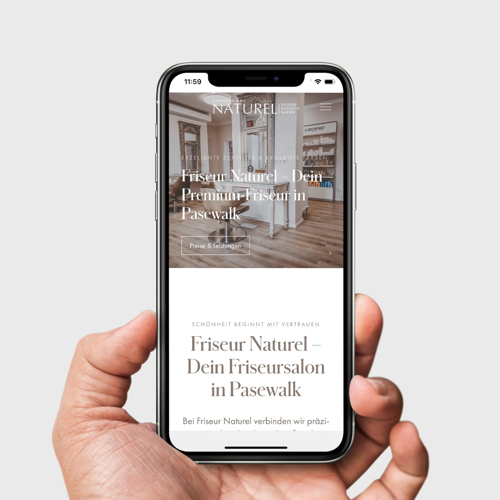 Unsere neue Website